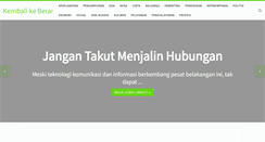 Desktop Screenshot of bertumbuh.net
